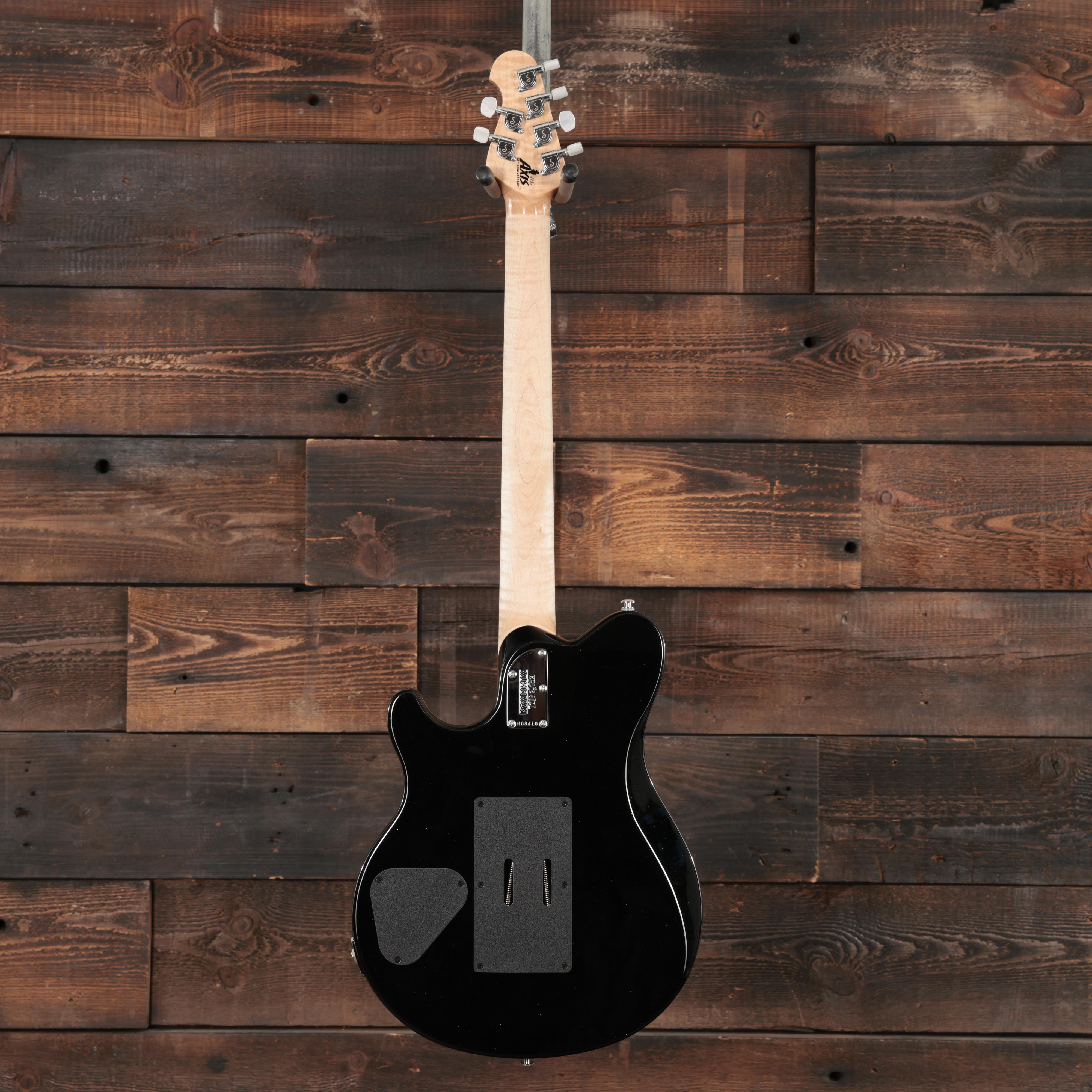 Music Man 30th Anniversary Axis in Translucent Black Quilt